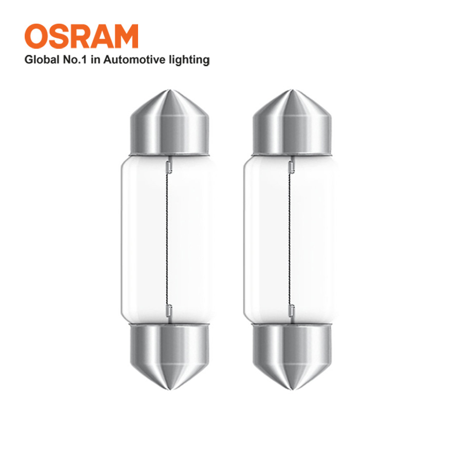 Combo 10 Bóng Đèn Cana Ngắn OSRAM Original C5W 12V 10W
