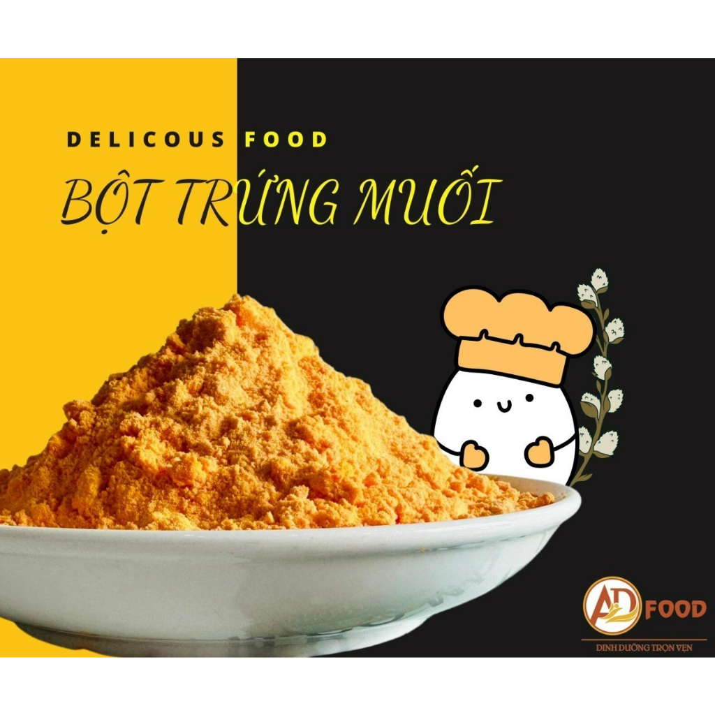 500g Bột Trứng Muối Lắc tiện lợi_ Lắc khoai tây, lắc gà chiên, lắc bắp rang,...thơm ngon đậm đà