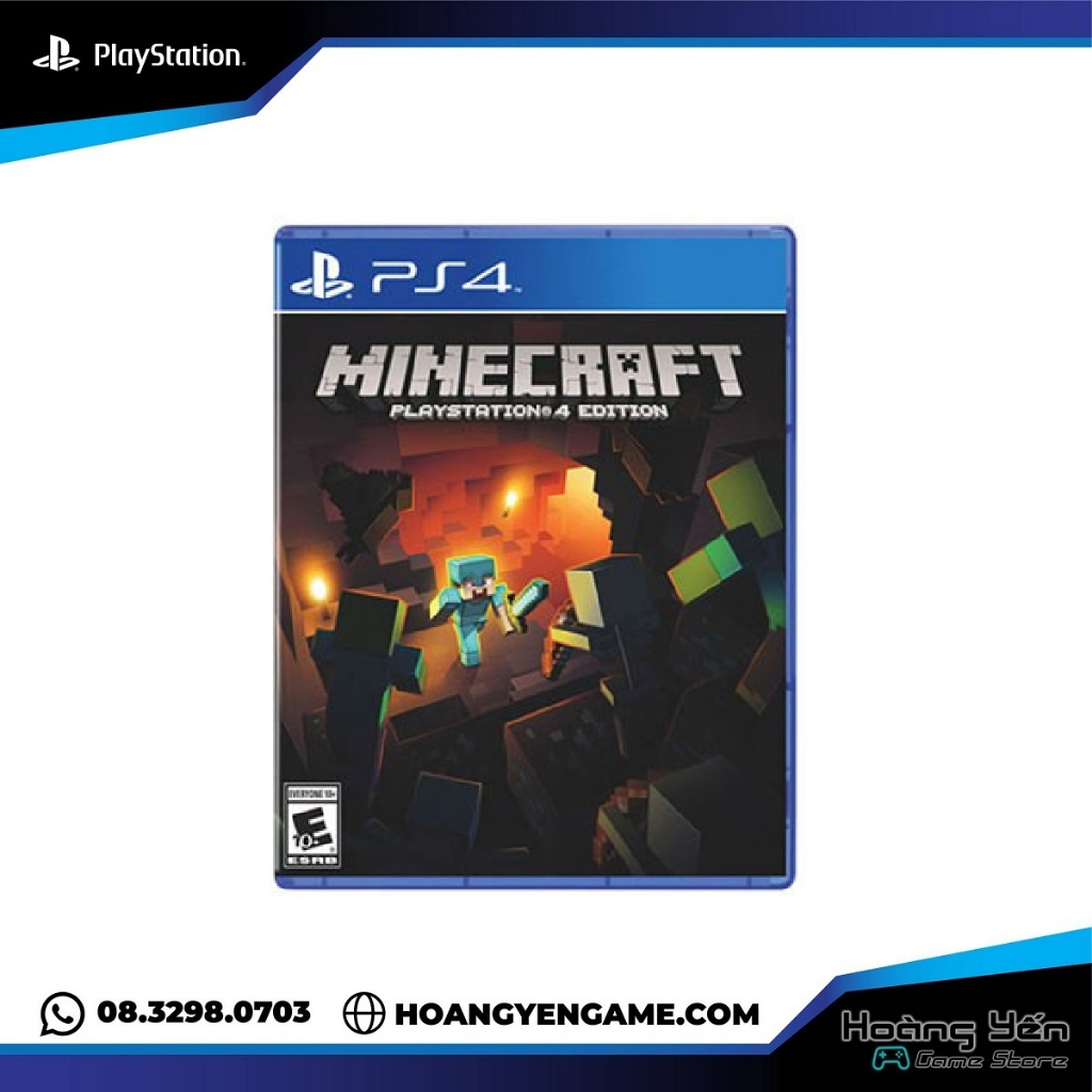 Đĩa game Ps4 Minecraft Playstation 4 Edition | Shopee Việt Nam