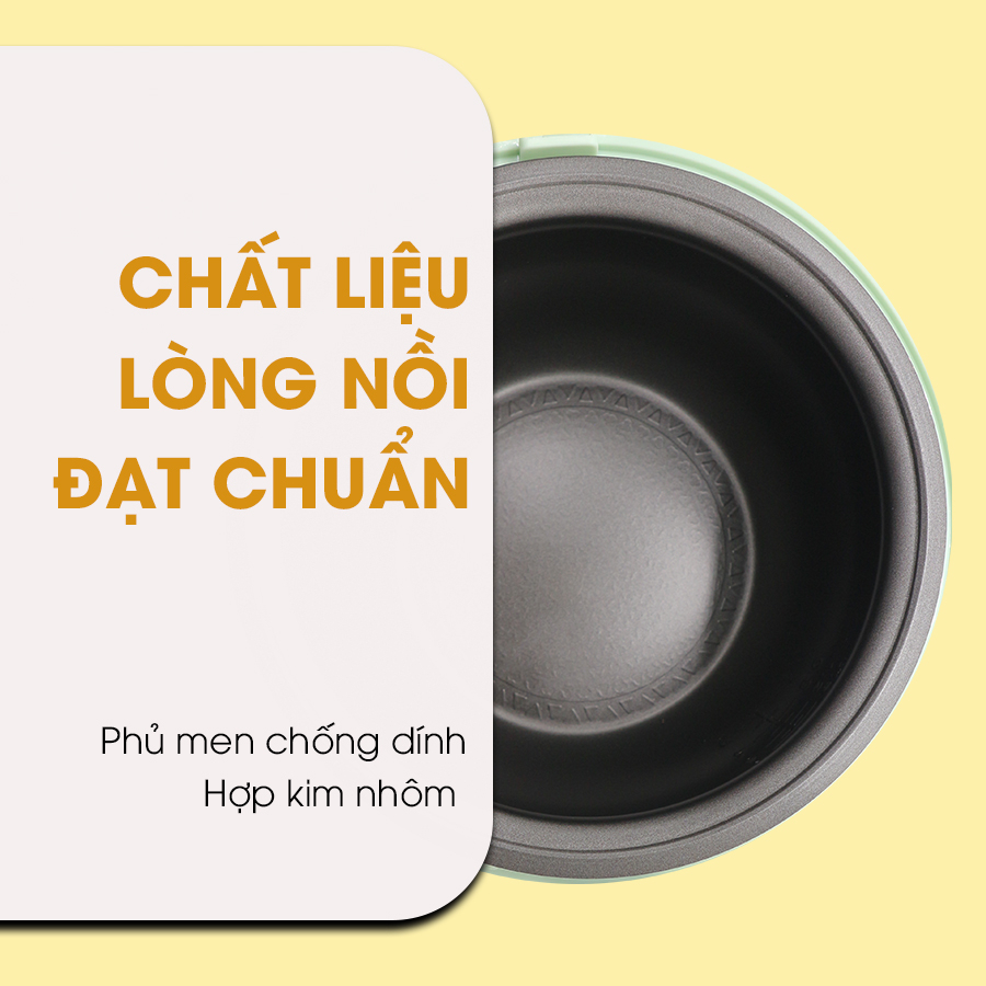 Nồi cơm điện tử cao cấp Thiên Quang, thiết kế hiện đại, lòng niêu dày, nấu cơm siêu ngon