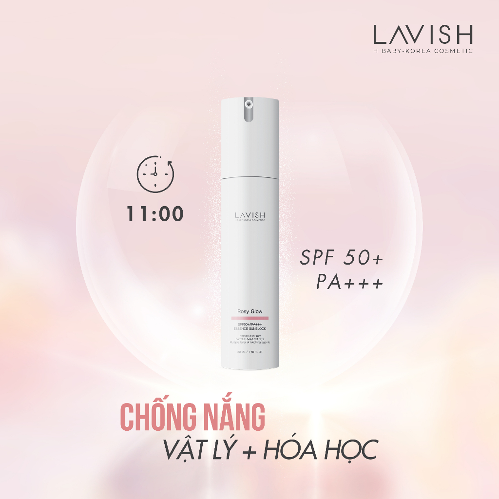 Ảnh KEM CHỐNG NẮNG DƯỠNG TRẮNG VÀ NGĂN LÃO HÓA LAVISH 50ml 3
