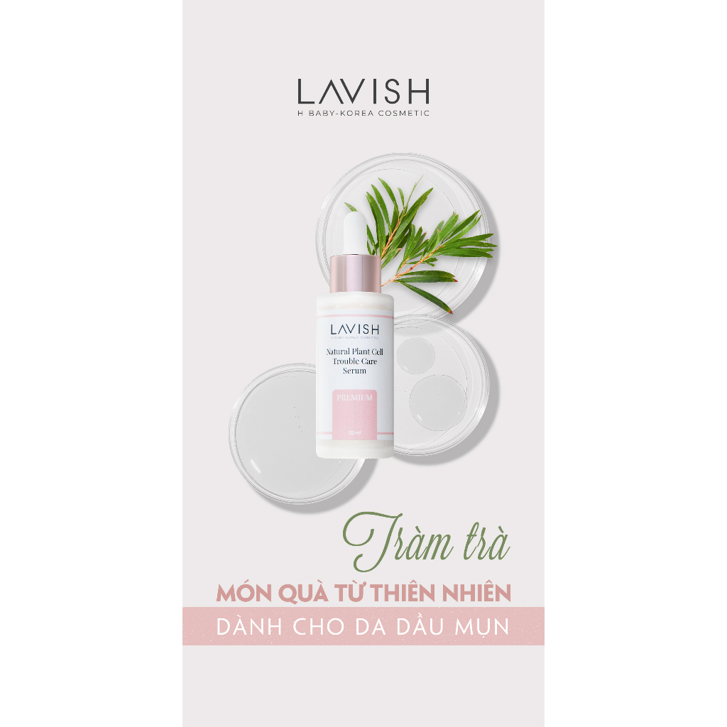 Ảnh Serum Dành Cho Da Dâù Mụn Lavish H Baby 50ml 4