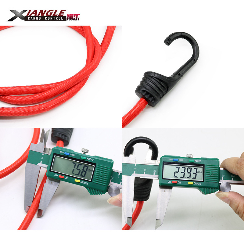 Combo 2 sợi Dây chằng hàng xe , buộc hàng hóa móc nhựa lõi thép 100cm
