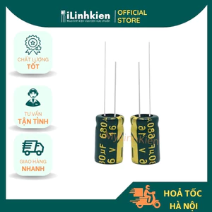 Combo 5 Tụ hoá 16V 680uF chất lượng cao