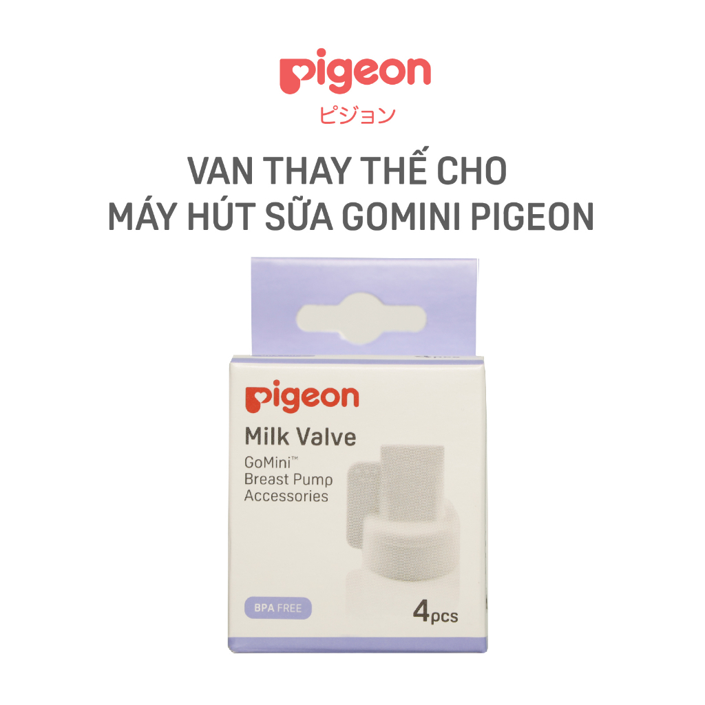 Van Thay Thế Cho Máy Hút Sữa Gomini Pigeon Hộp 4 Cái