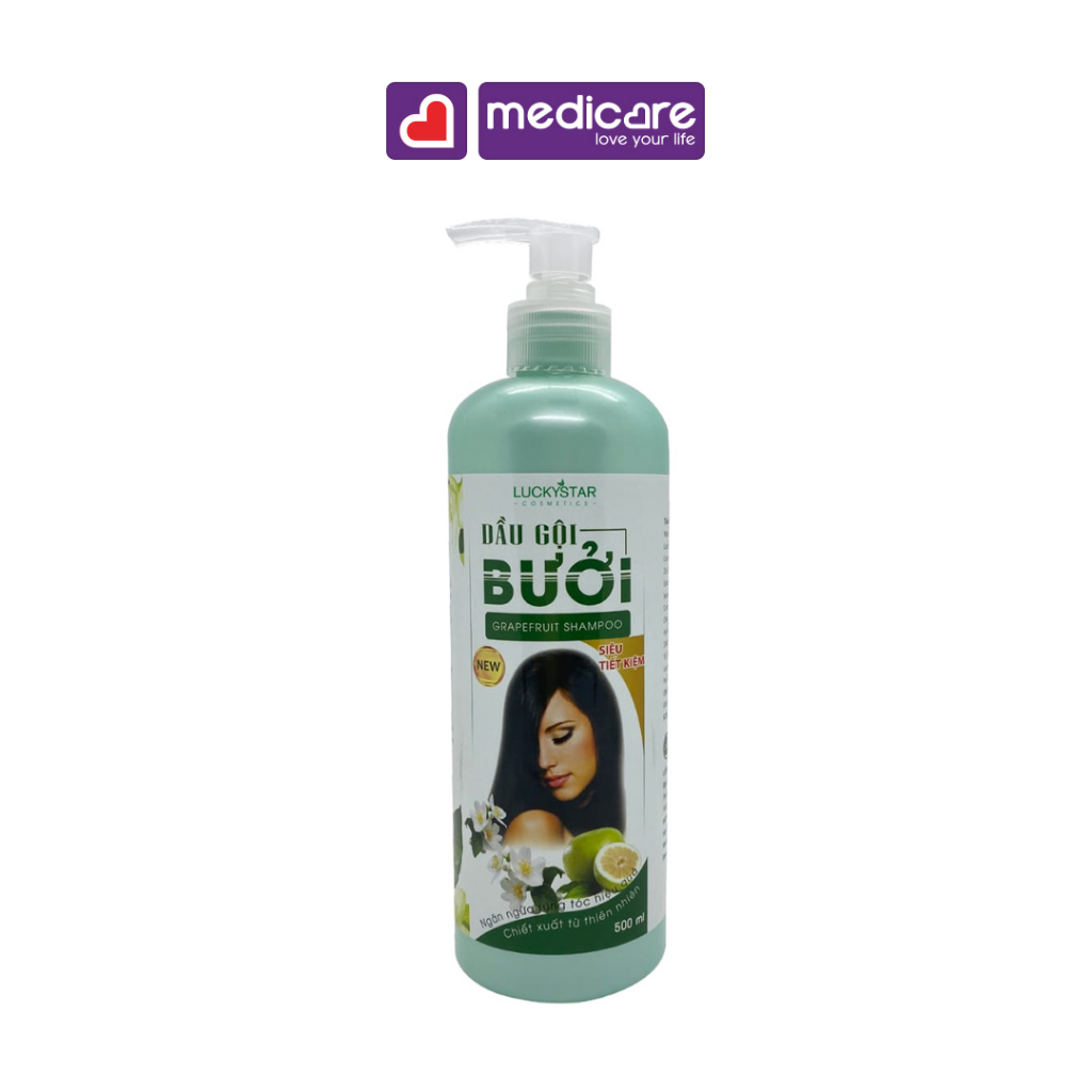 Dầu Gội Lucky Star bưởi 500ml