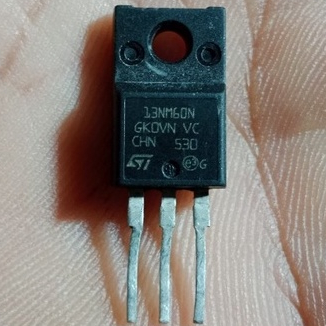 13NM60N N-CHANNEL POWER MOSFET 650V 11A 45W TO-220F STF13NM60N - Foto 7