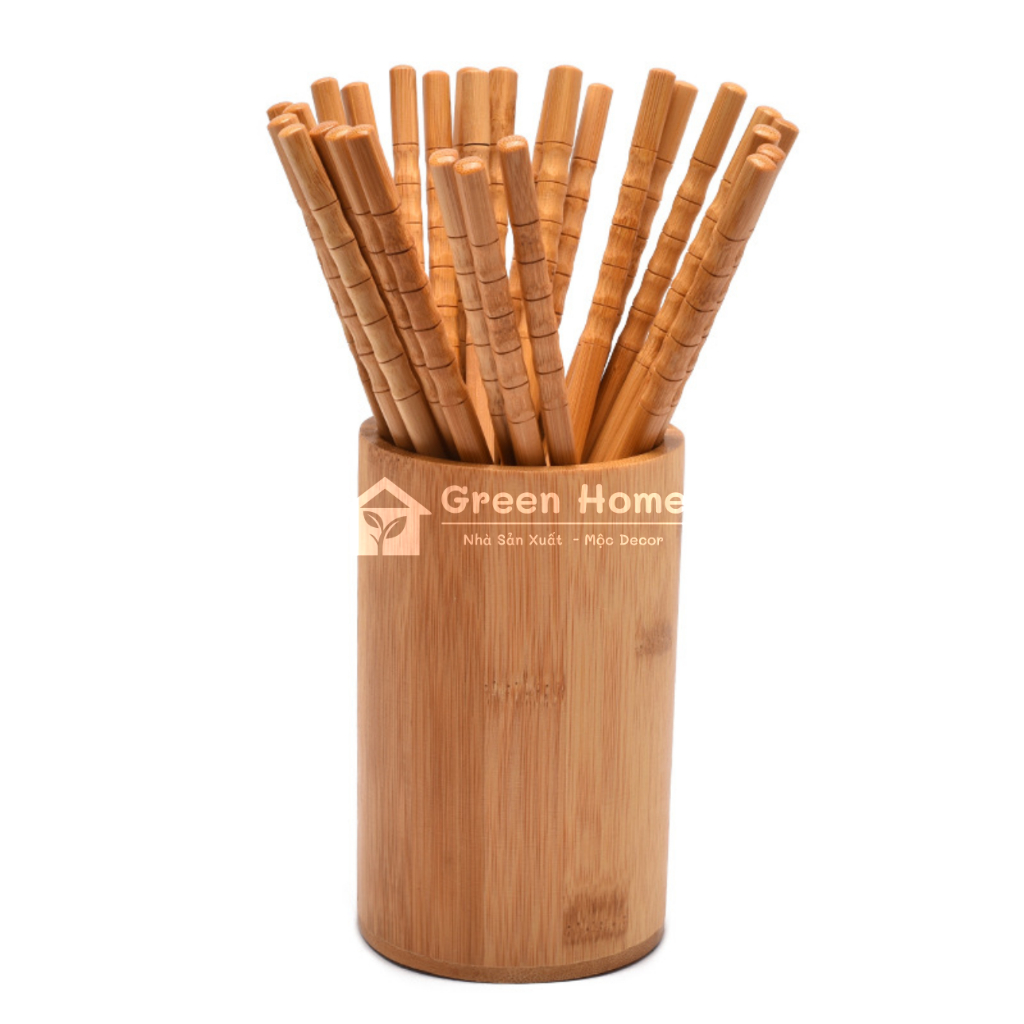 Đũa Tre Khắc Đầu 100% từ Tre tự nhiên không sử dụng hóa chất, an toàn sử dụng