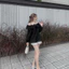 Áo sơ mi nữ trắng kiểu croptop form rộng phong cách ullzzang Hàn Quốc