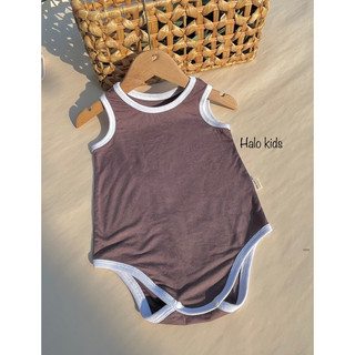 Body sát nách chất liệu cotton lụa siêu mềm ,siêu mát cho bé