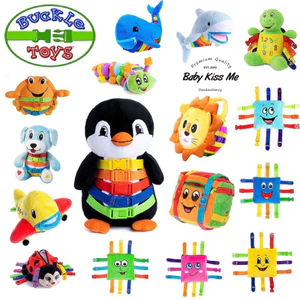 Đồ Chơi Khám Phá Kỹ Năng - Vận Động Tinh Montessori Cho Bé - Buckle Toys