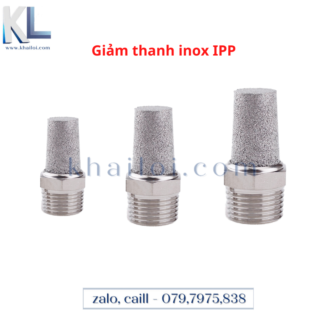 Giảm thanh inox IPP-Giảm thanh khí nén inox - giam thanh đầu dài ...