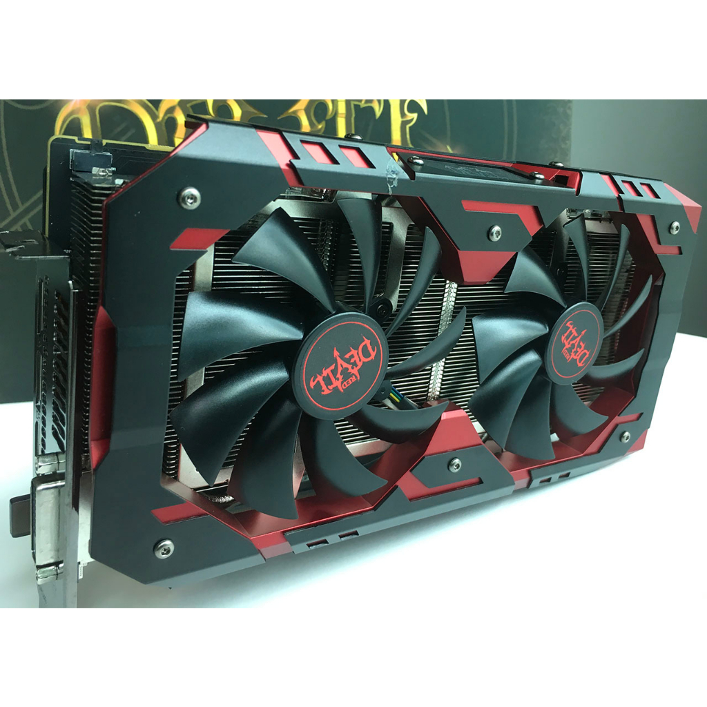 RX 580 8Gb Red devil - VGA RX 580 Power Color 8GB 2 Fan Red Devil RENEW ...