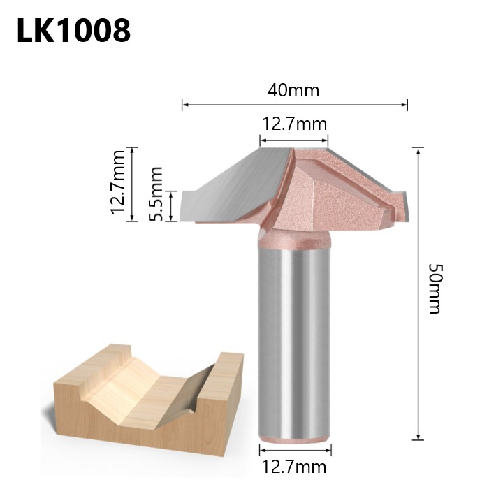 MŨI SOI GỖ PHAY HUỲNH VÁN VÁT LK-1008