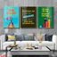 Bộ 3 Tranh Động Lực Treo Tường Cho Doanh Nghiệp, Tổ Chức Tráng Gương Cao Cấp Xưởng Giá Rẻ