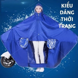 [LOẠI DÀY ĐẸP]Áo Mưa Phản Quang KÈM TÚI vải dù ép PVC chống nước chống ...