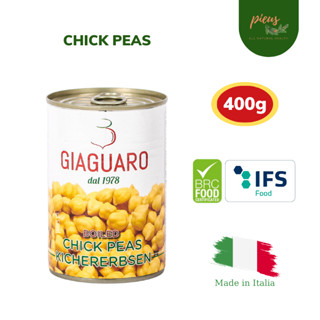 Đậu gà đóng hộp | Boiled Chickpeas Giaguaro 400g - Rau củ đóng hộp nhập  khẩu Ý - Pieus | Shopee Việt Nam