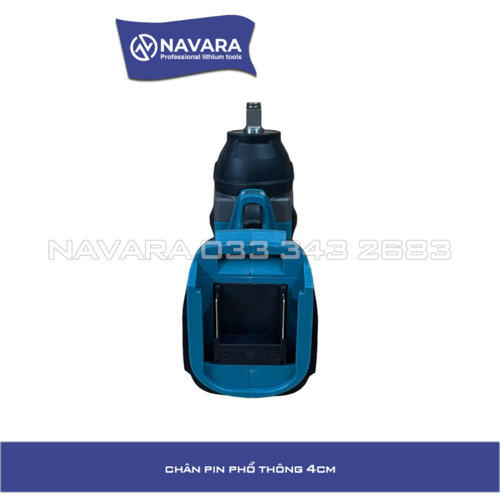 Thân máy siết bulong NAVARA 1000Nm động cơ không chổi than bền bỉ và mạnh mẽ