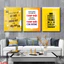 Bộ 3 Tranh Động Lực Tráng Gương Treo Tường Cho Doanh Nghiệp, Tổ Chức Cao Cấp Xưởng Giá Rẻ﻿