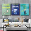 Bộ 3 Tranh Động Lực Tráng Gương Treo Tường Cho Doanh Nghiệp, Tổ Chức Cao Cấp Xưởng Giá Rẻ﻿