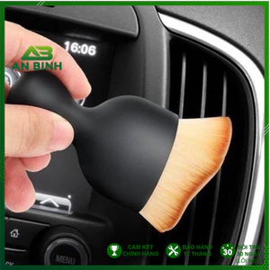 Chổi Quét Vệ Sinh Nội Thất Xe Ô Tô Có Nắp Đậy Lông Mềm Mịn Không Gây Xước - Chổi Làm Sạch Khe Hở Nội Thất Xe Hơi