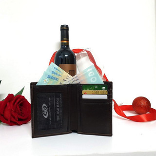 SALE - Ví Nam dáng đứng Nhỏ gọn Full túi hộp theo kèm