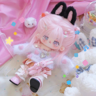 [77 mẫu][ORD] Doll không thuộc tính tóc tơ 10cm 20cm 25cm 30cm 35cm - Búp bê không thuộc tính có tai và đuôi