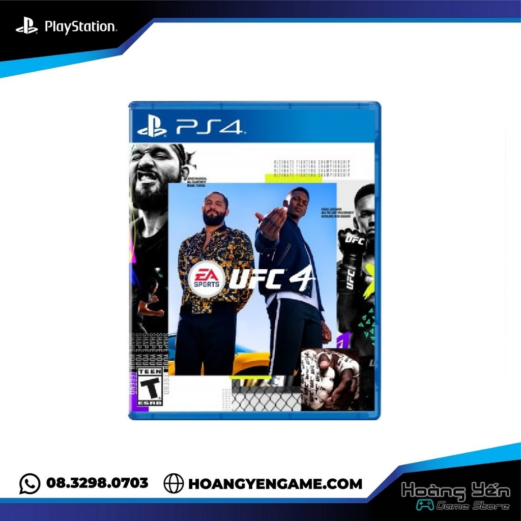 PLAYSTATION 4 DVD UFC 4 PS4 GAME