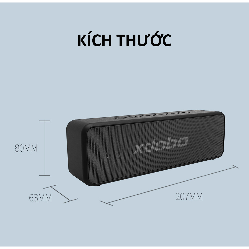 Loa Bluetooth 5.0 Xdobo X5 Loa di động Siêu Trầm Siêu Hay, Công suất 30W - Hỗ Trợ Thẻ TF - Chống nước IPX6 - Chính Hãng | BigBuy360 - bigbuy360.vn