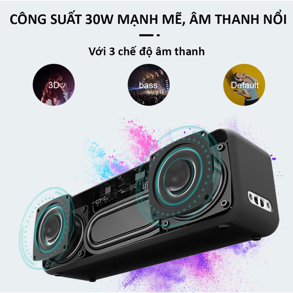 Loa Bluetooth 5.0 Xdobo X5 Loa di động Siêu Trầm Siêu Hay, Công suất 30W - Hỗ Trợ Thẻ TF - Chống nước IPX6 - Chính Hãng | BigBuy360 - bigbuy360.vn