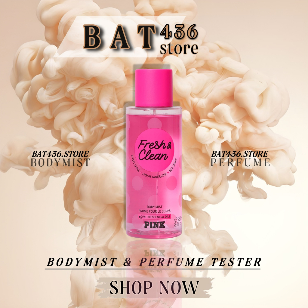 ⚜BAT436⚜ Xịt Thơm Body Mist 𝗩𝗜𝗖𝗧𝗢𝗥𝗜𝗔'𝗦 𝗦𝗘𝗖𝗥𝗘𝗧 Fresh and Clean Shopee