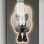 Tranh 3D LED Cắt Gấu Kaws Bearbrick Trang Trí Trang Trí Phòng Khách Quán Tiệm Shop Xưởng Giá Rẻ