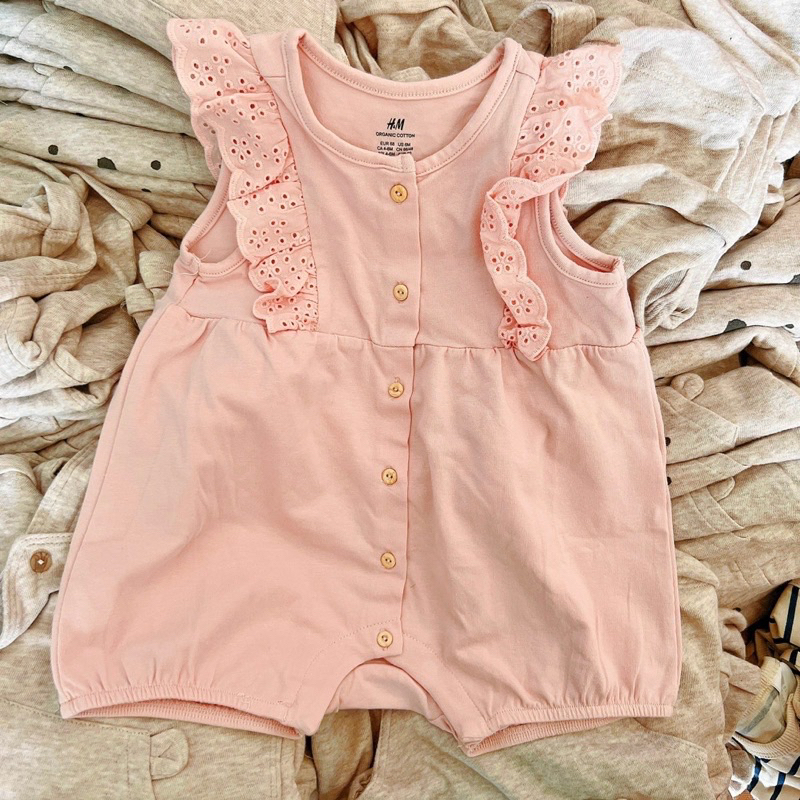 [MD25] Body đùi bé gái tay cánh tiên xinh chất liệu cotton organic
