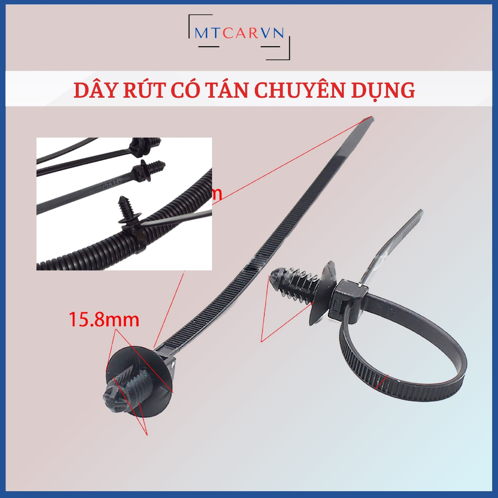 Dây nhựa, dây rút cài dây điện | Shopee Việt Nam