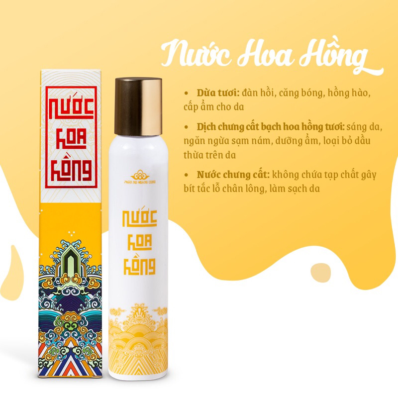 Ảnh Nước hoa hồng không cồn Phấn Nụ Hoàng Cung 120ml 3