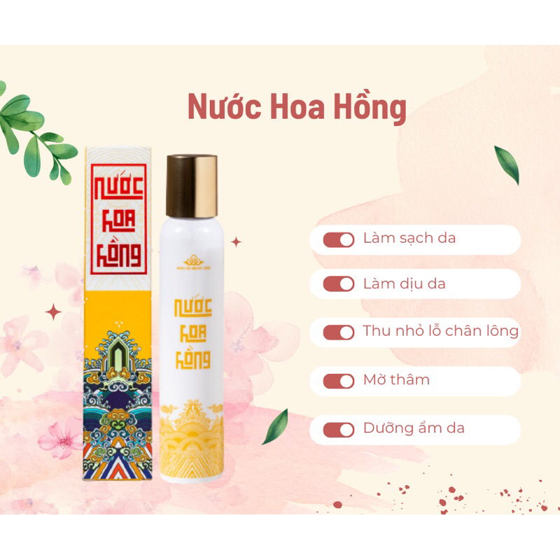 Ảnh Nước hoa hồng không cồn Phấn Nụ Hoàng Cung 120ml 2