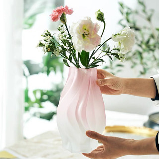 (GIÁ DÙNG THỬ) Bình hoa thủy tinh lượn sóng miệng hình sao decor phòng ngủ và trang trí phòng khách