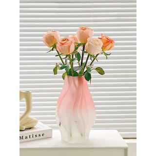 (GIÁ DÙNG THỬ) Bình hoa thủy tinh lượn sóng miệng hình sao decor phòng ngủ và trang trí phòng khách