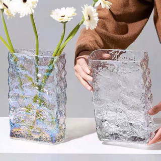 Bình hoa vân nhám cao cấp sang trọng cao 25cm