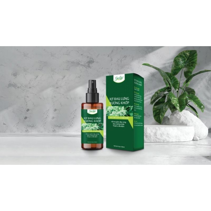 Xịt ngải cứu - Giảm đau lưng - cổ vai gáy