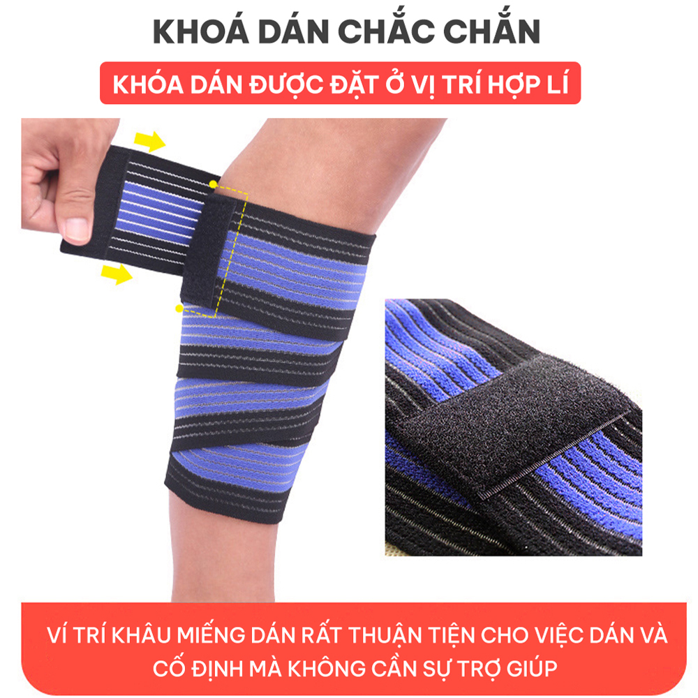 Đai quấn bảo vệ bắp chân, ống đồng GoodFit GF603C co giãn và thoáng khí