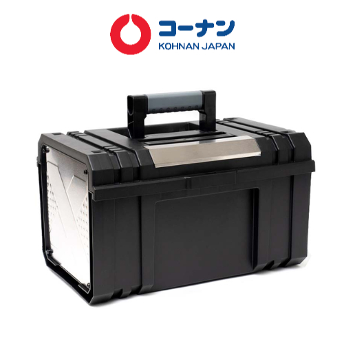 Hộp dụng cụ KOHNAN đựng đồ nghề nhựa ABS đen | Shopee Việt Nam