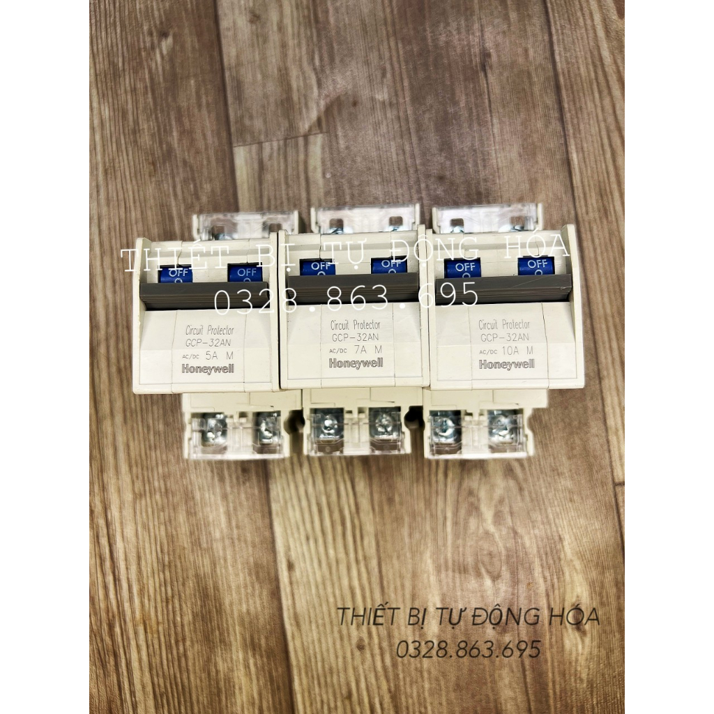Aptomat dòng 2pha , bộ ngắt mạch Circuit protector Honeywell GCP32AN