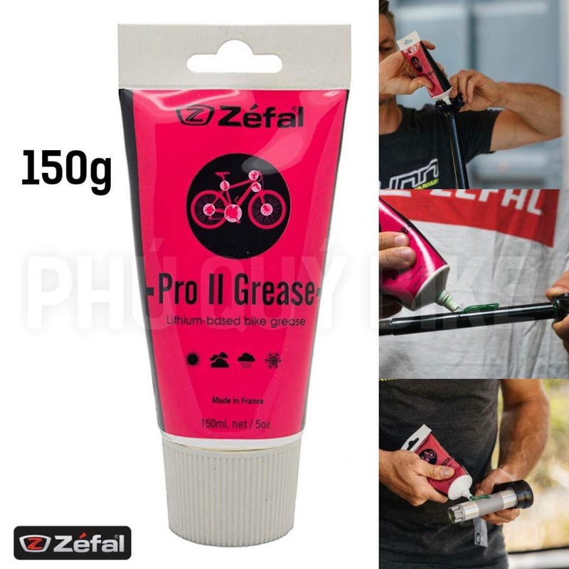 [150ml] Mỡ Bò Pháp ZEFAL Chống Nước Dùng Cho Chén Cổ , Trục Giữa , Ổ BI
