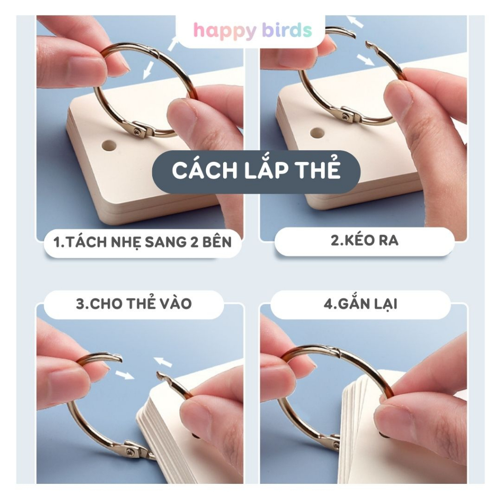 Flashcard thẻ học từ vựng trắng thẻ học từ vựng 50 tờ 4x7cm hỗ trợ làm giấy ghi chú | BigBuy360 - bigbuy360.vn