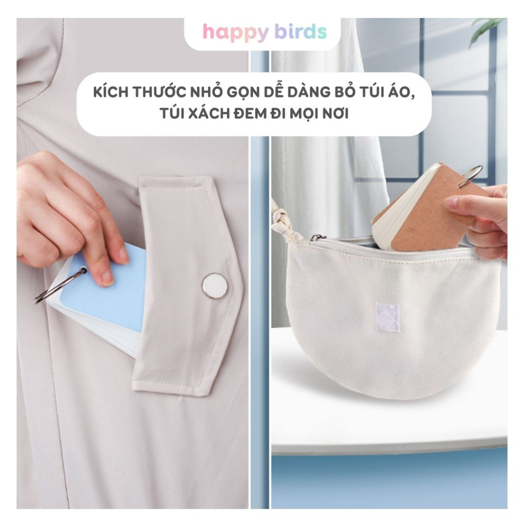 Flashcard thẻ học từ vựng trắng thẻ học từ vựng 50 tờ 4x7cm hỗ trợ làm giấy ghi chú | BigBuy360 - bigbuy360.vn