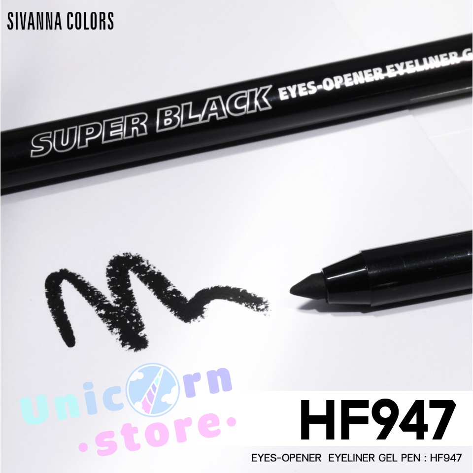 Bút Kẻ Mắt Chống Nước Sivanna Colors Waterproof Eyeliner Gel (Bản Giới Hạn)