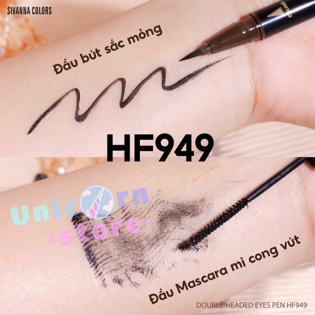 Bút Kẻ Mắt Chống Nước Sivanna Colors Waterproof Eyeliner Gel (Bản Giới Hạn)