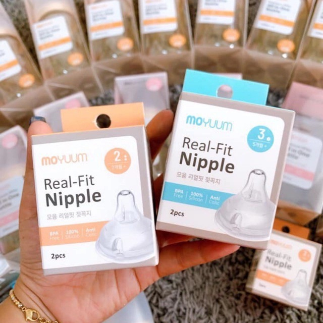 Núm ti Moyuum Hàn Quốc thay thế cho bình Moyuum đủ size 1-4 Chính Hãng ...