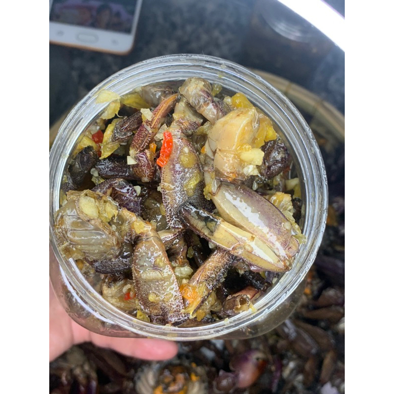 ba khía trộn hủ lớn 1100g | Shopee Việt Nam